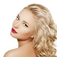platinum blonde beauty