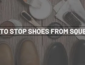 how to stop shoes from squeaking